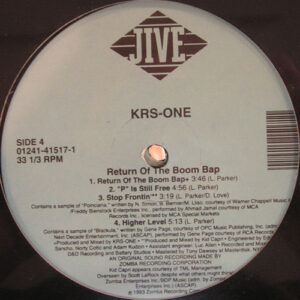 KRS-One - Return of the Boom Bap