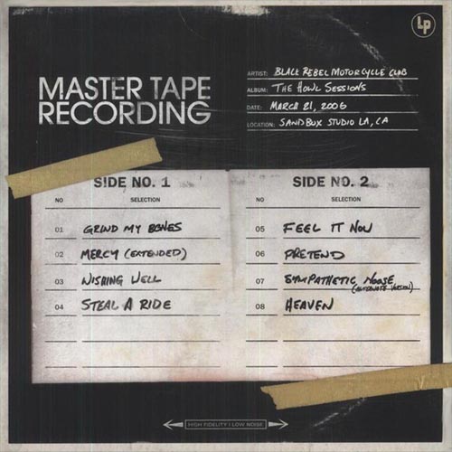 Black Rebel Motorcycle Club - The Howl Sessions EP